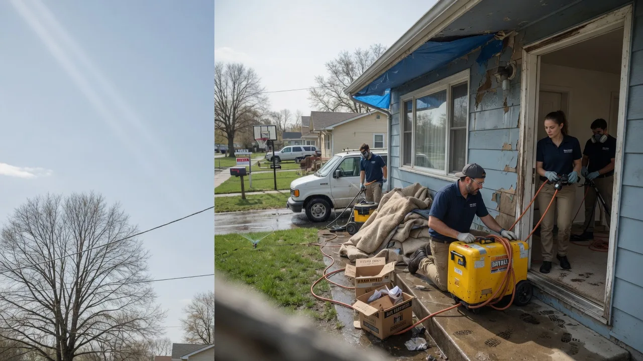 Basement Flood Cleanup in Painted Post, NY near me